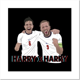 Harry Kane Harry Maguire England Football Posters and Art